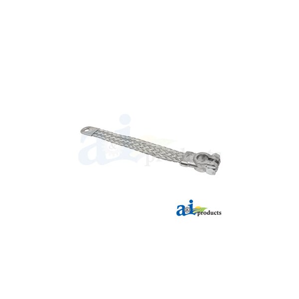 Ground Strap, 9", 2 Ga. 11" x1.7" x0.5"